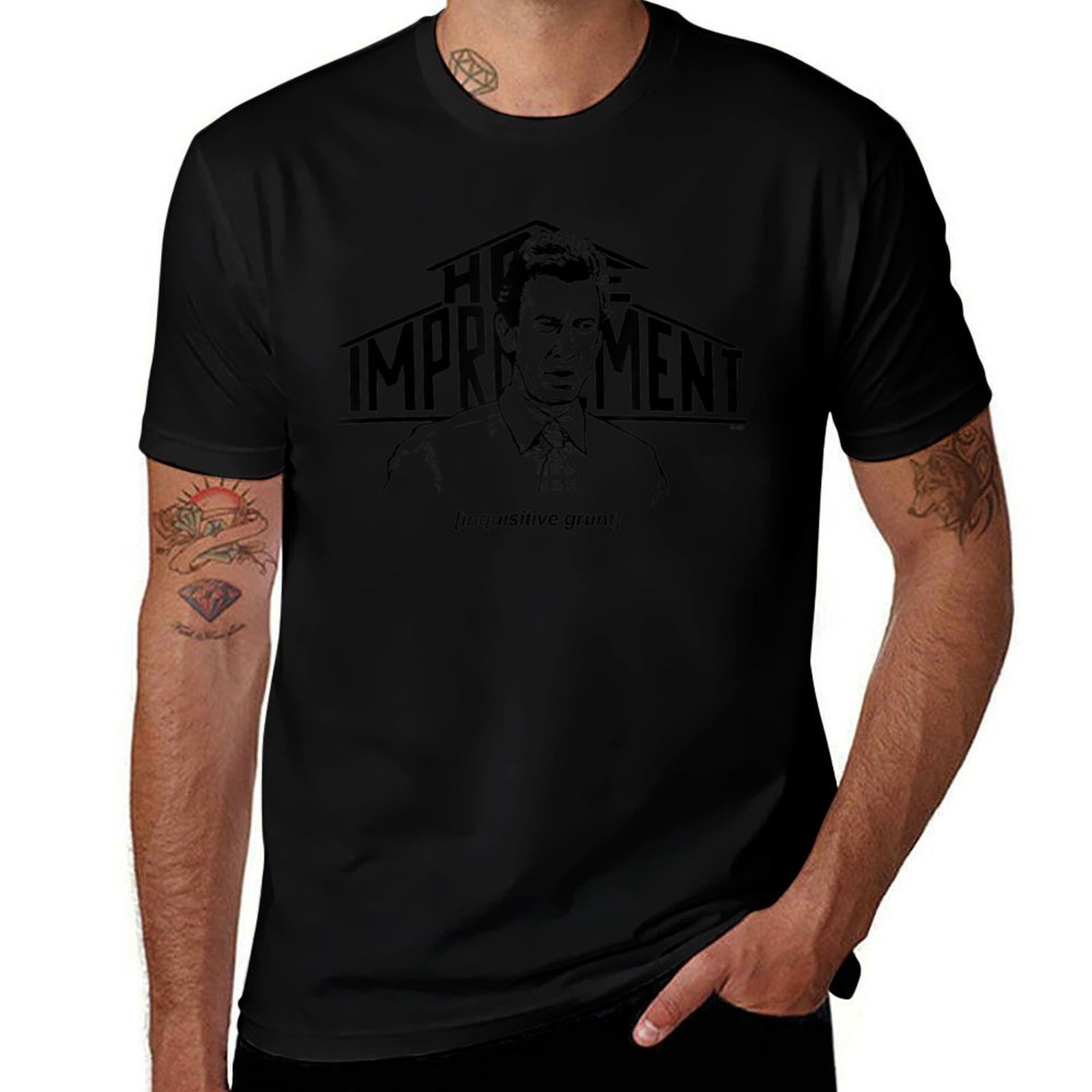 Home Improvement Grunt - Camiseta de manga corta para trabajo,