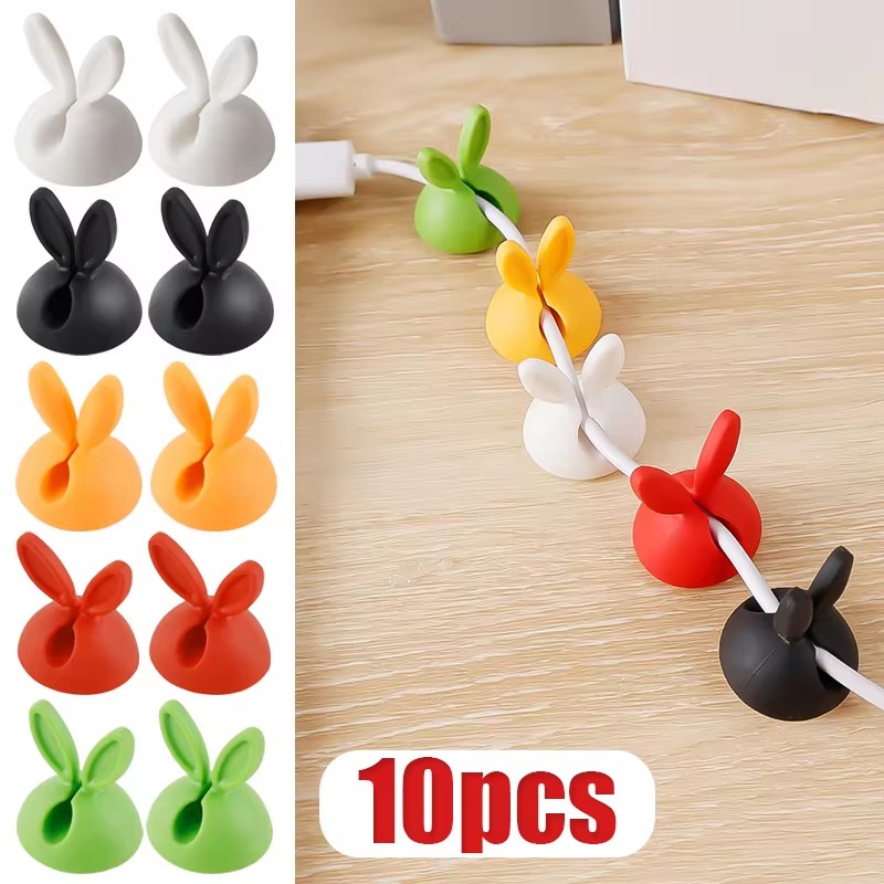 Cable Staple Clip - Lindo Administrador de Cables de oreja