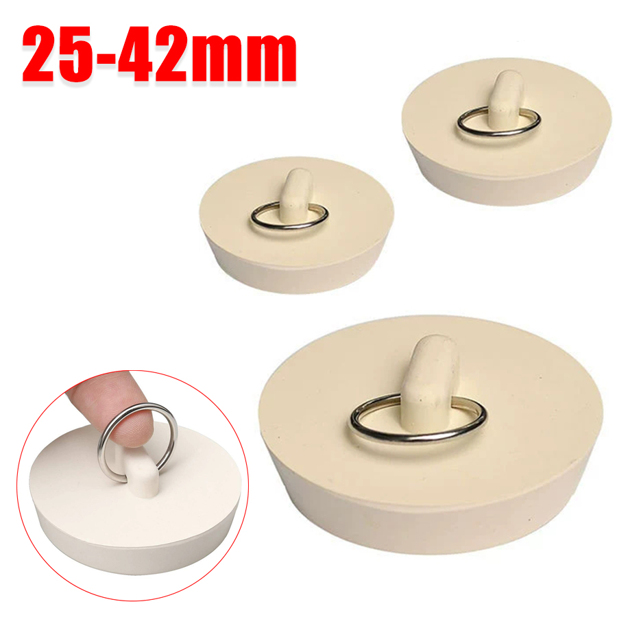 Sink Drain Strainer - Tapón de goma redondo para bañera,