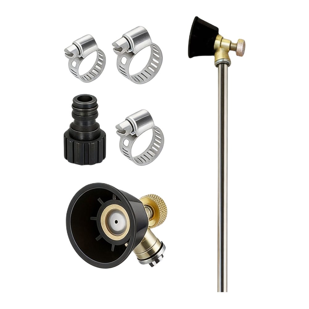 Home Improvement Streaming - Compatibilidad con mangueras, boquilla ajustable, mejoras