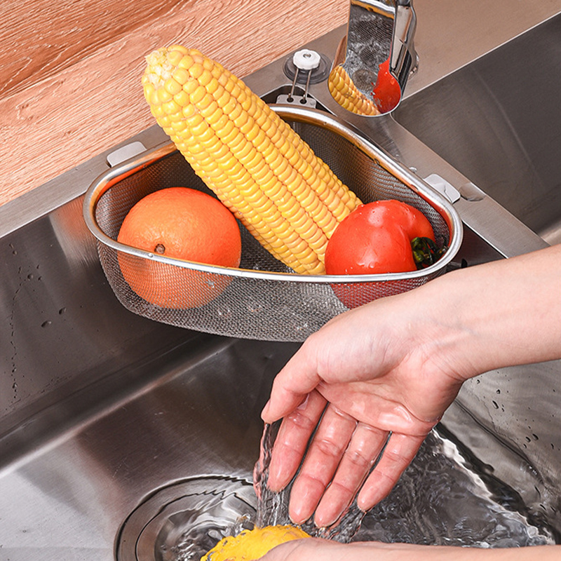 Cesta Triangular de Acero Inox - Sink Drain Strainer reseña y precio