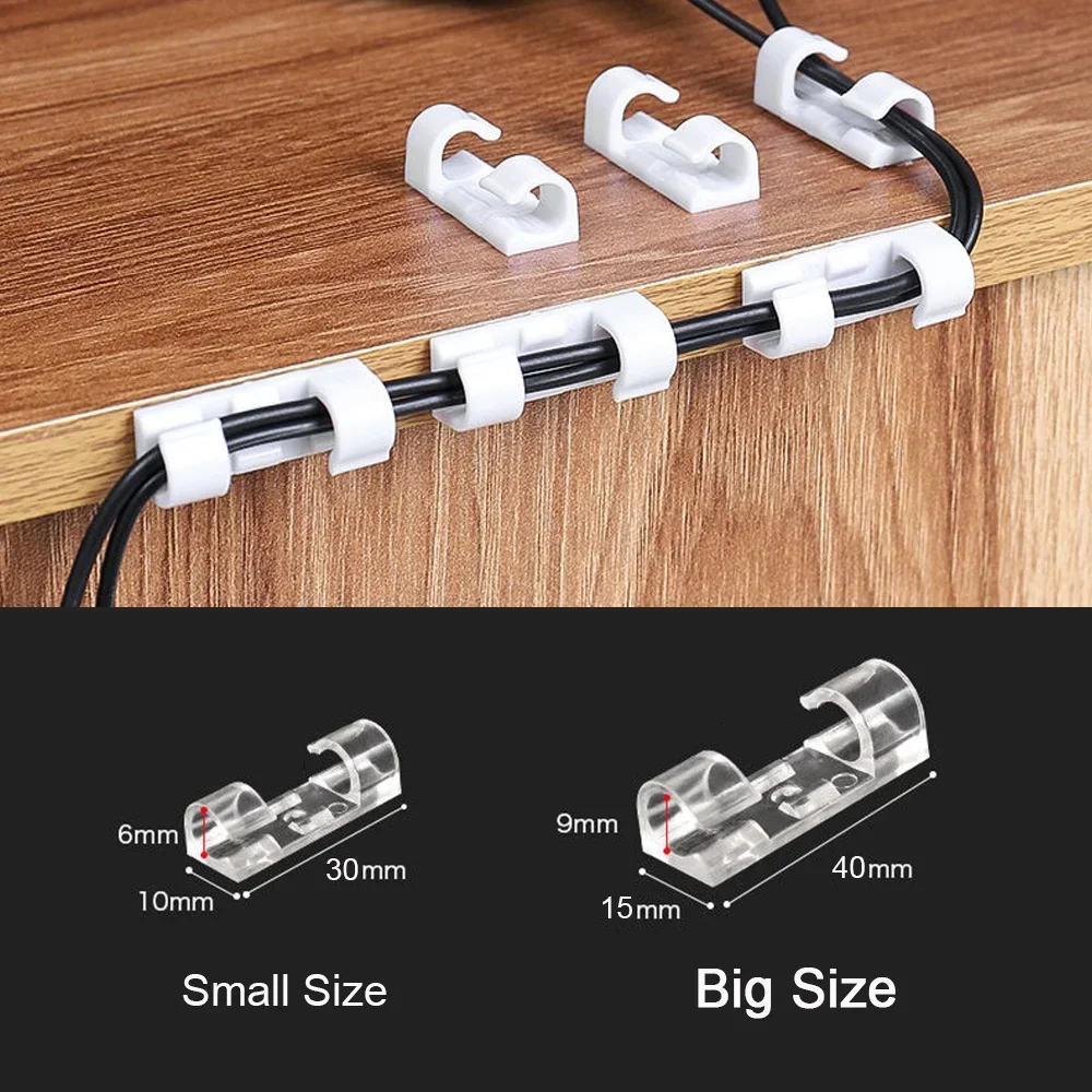 Organizador de cables, soporte - Cable Staple Clip reseña y precio