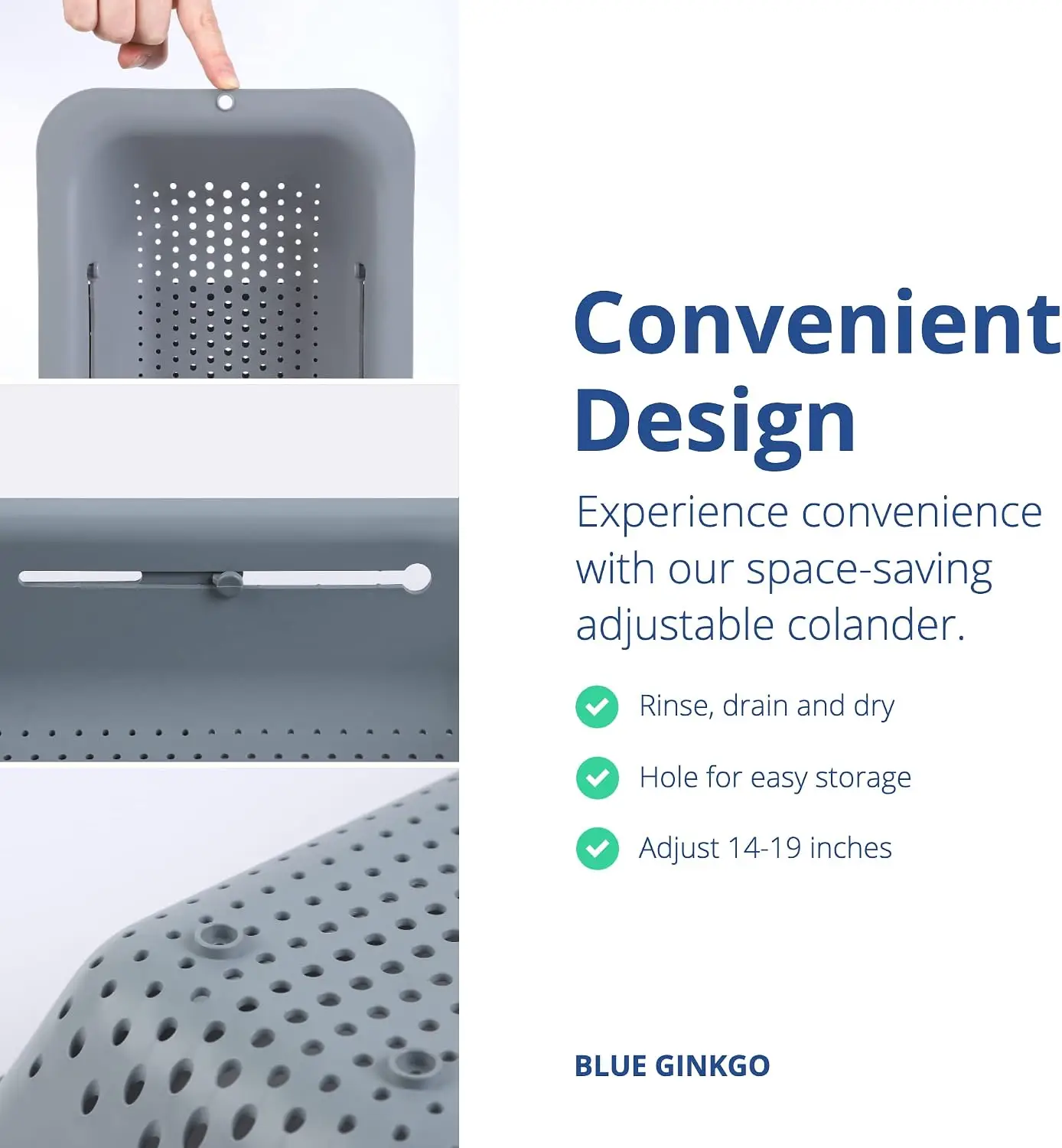 Cesta Colgante Extensible para - Sink Drain Strainer reseña y precio