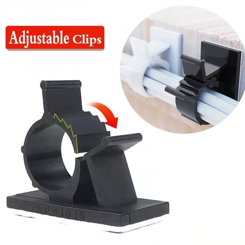 Organizador de cables ajustabl - Cable Staple Clip reseña y precio