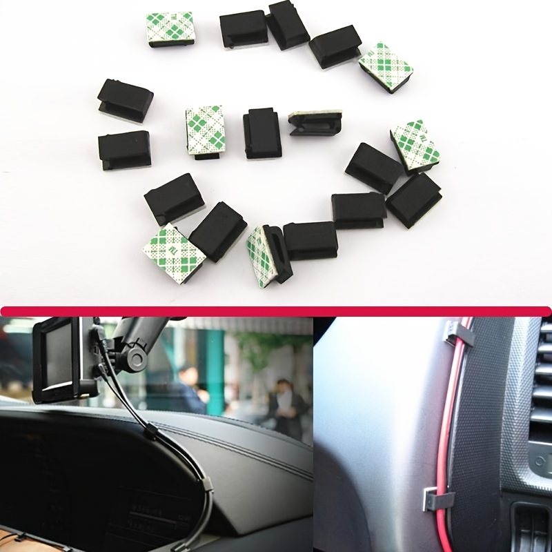 Clip fijo autoadhesivo para co - Cable Staple Clip reseña y precio