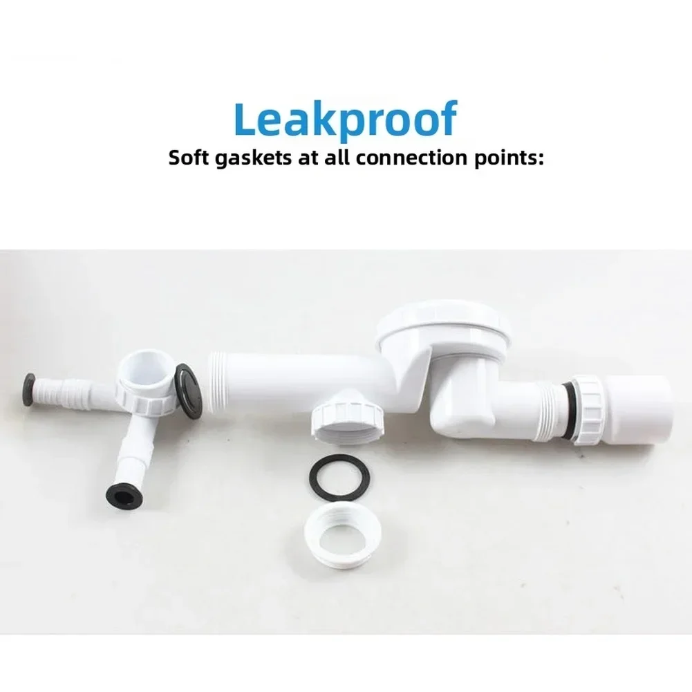 Tubo de desagüe rígido blanco  - Sink Drain Strainer reseña y precio