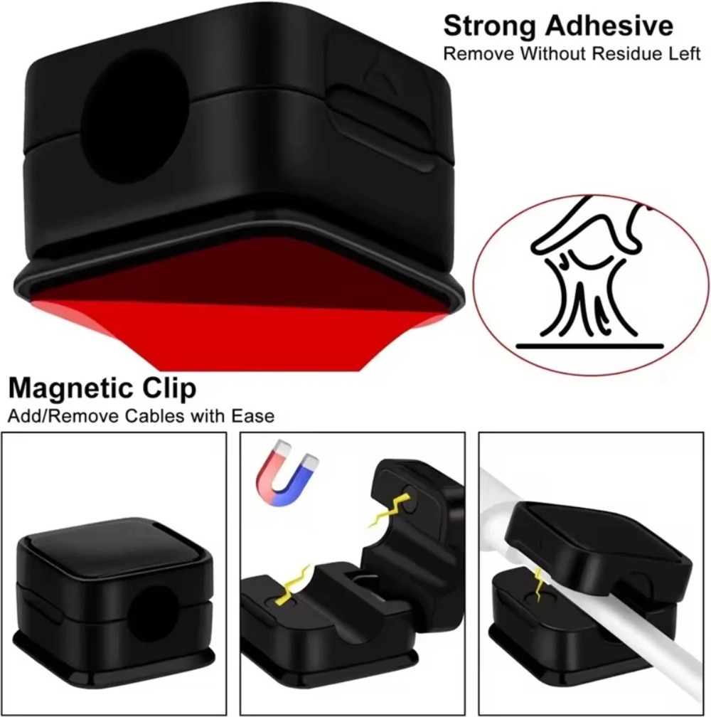 Magnético Fuerte ​ Clips para  - Cable Staple Clip reseña y precio
