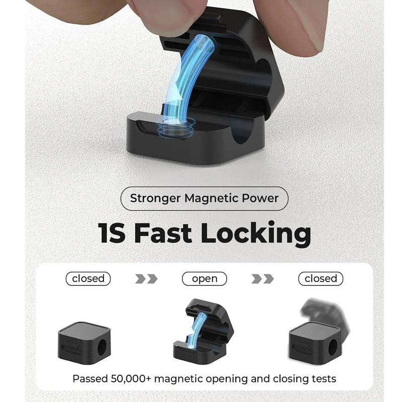 ​ Clips de Cable magnéticos, s - Cable Staple Clip reseña y precio