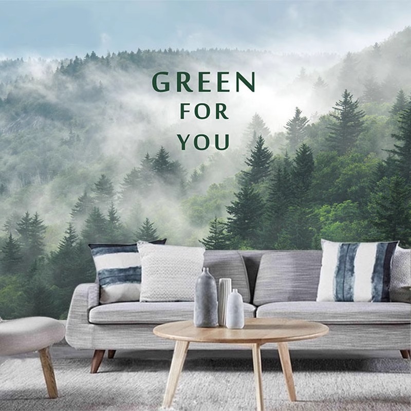 Mural personalizado Bosque Bru - Home Improvement Background reseña y precio