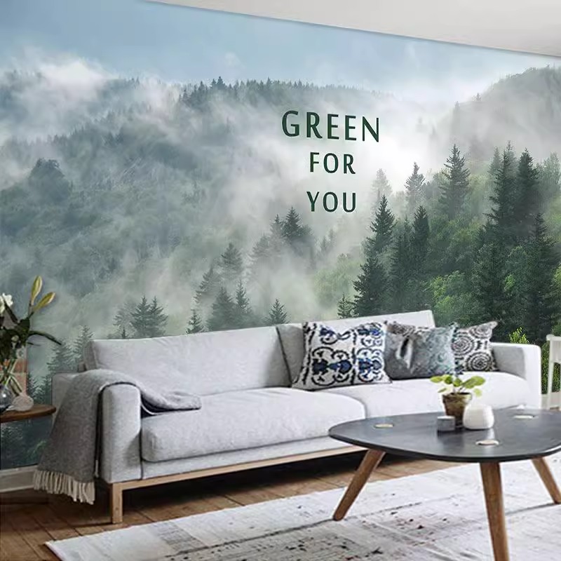Mural personalizado Bosque Bru - Home Improvement Background reseña y precio