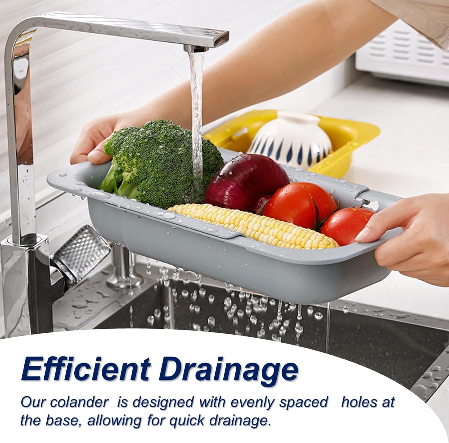 UFORU Cesta de drenaje plegabl - Sink Drain Strainer reseña y precio
