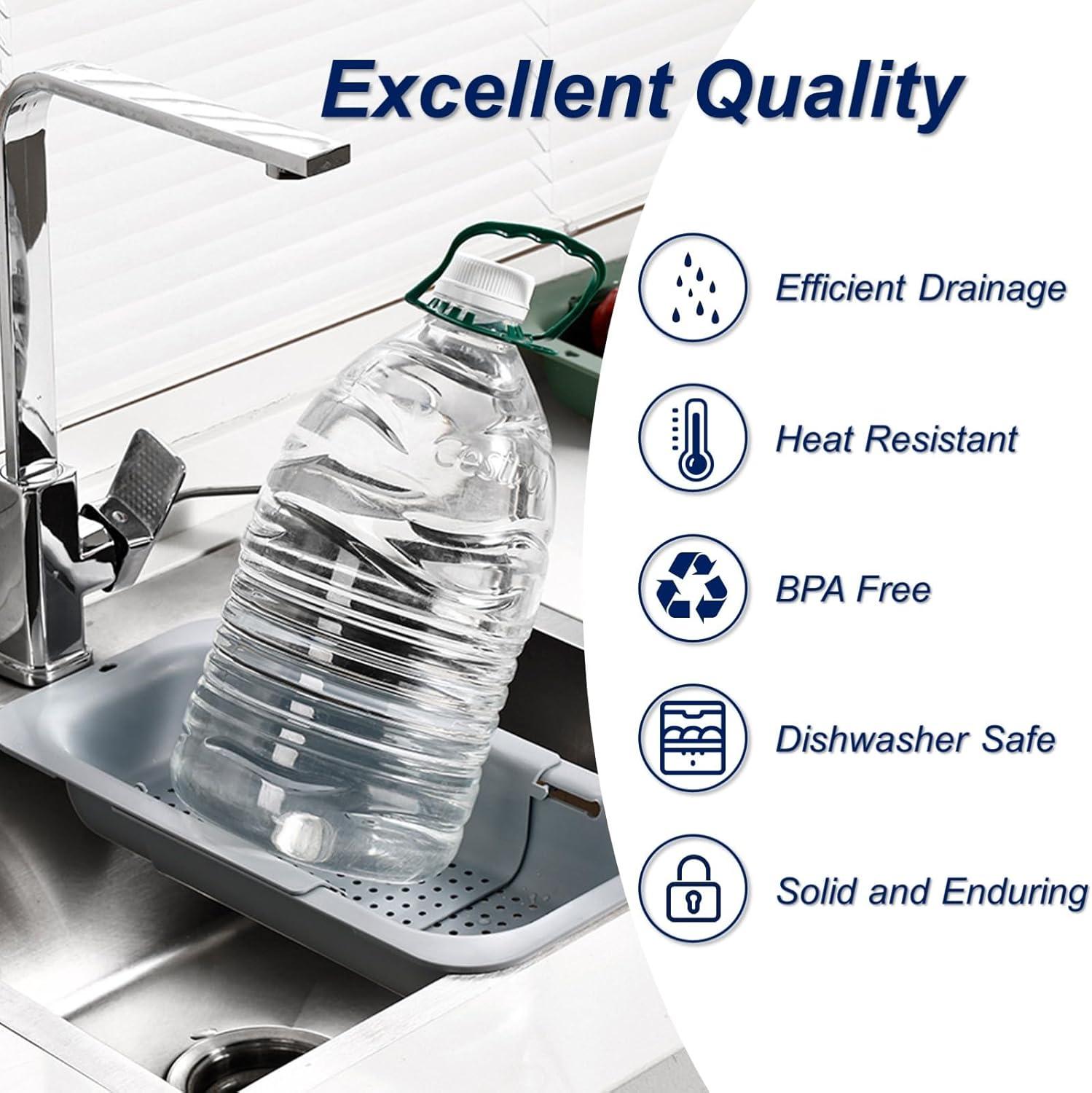 UFORU Cesta de drenaje plegabl - Sink Drain Strainer reseña y precio